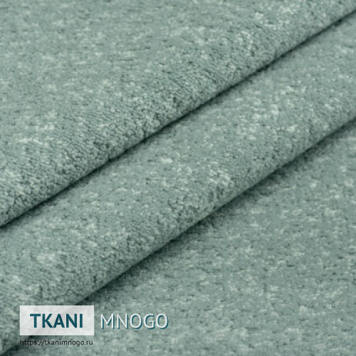 Фото материала велюра “70” (однотонный зеленый, голубой)