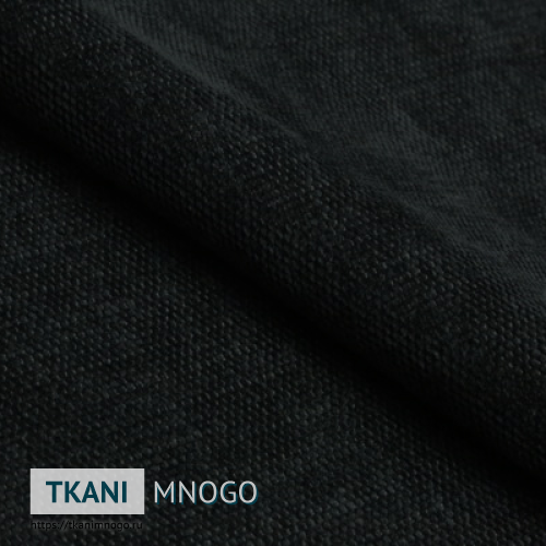 Фото материала велюра “99” (однотонный черный)